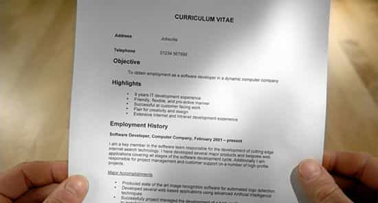 curriculum vitae