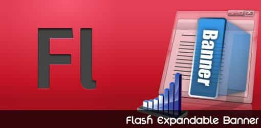 flash banner espandibile