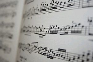 music sheets